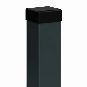 Stĺpik oplotenia 80x80x2 mm, dĺžka 2,4 mb, sivá antracit