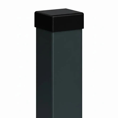 Plotový stĺpik 80x80x2 mm, dĺžka 2,4 m, antracitovo šedý GPV-700-73 (1)
