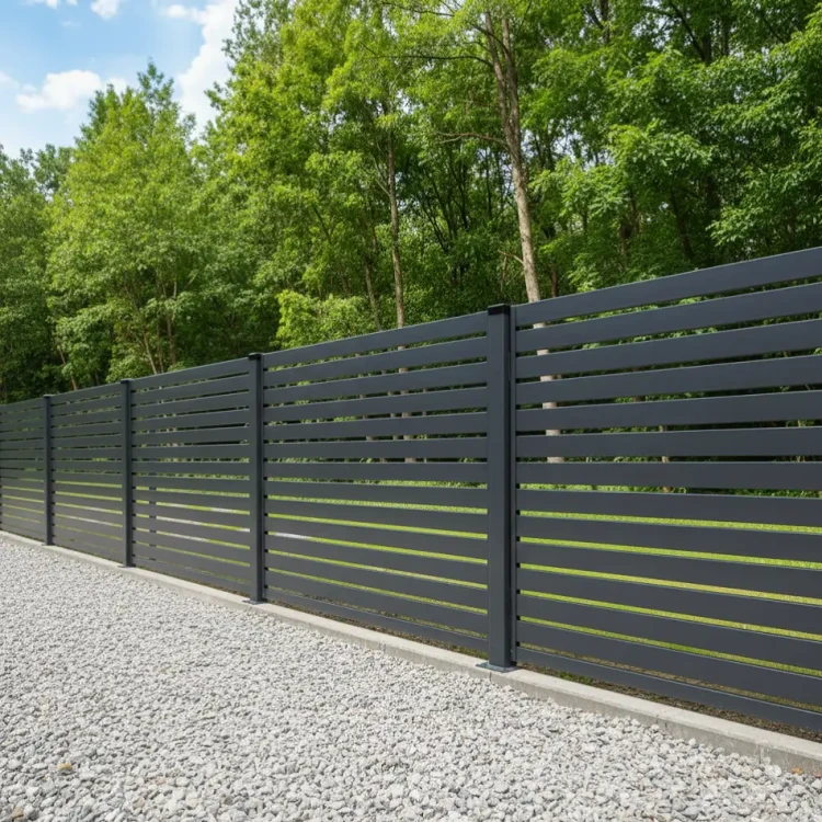 Plotový stĺpik 80x80x2 mm, dĺžka 2,4 m, antracitovo šedý GPV-700-73 (6)