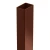 Plotový stĺpik 60x40x1,2 mm, dĺžka 2,4 m, hnedý GPV-700-68 (2)