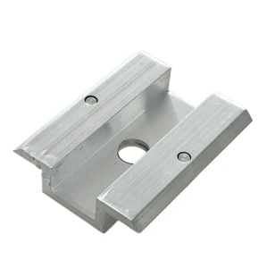 Stredná svorka H8 L50 - nízka - surová so zemniaceou sponkou