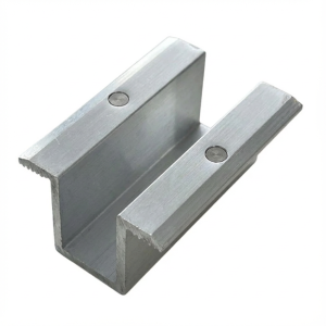 Stredná svorka H25 L50 - surová s uzemňovacím pinom