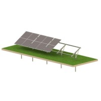 Solárny KIT T1V Strong – pozemná konštrukcia PV na 8 panelov
