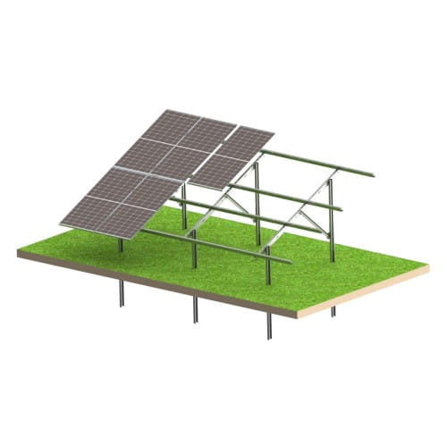 Solárny KIT N2V Light - pozemná konštrukcia PV na 12 panelov GPV-N2V-L12 (1)