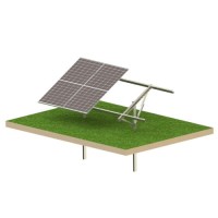 Solárny KIT T1V Light – pozemná konštrukcia PV pre 4 panely