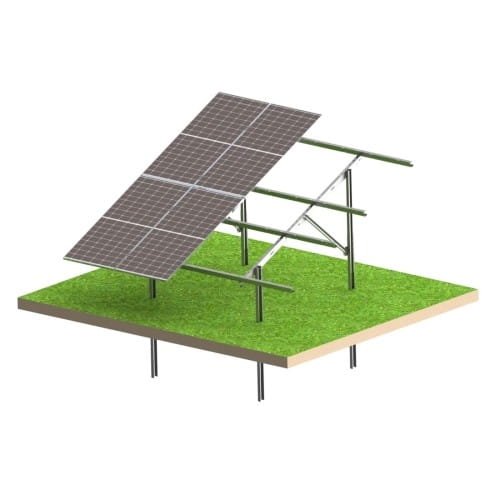 Solárny KIT N2V Light – pozemná konštrukcia PV na 8 panelov GPV-N2V-L8 (1)