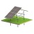 Solárny KIT N2V Light – pozemná konštrukcia PV na 8 panelov GPV-N2V-L8 (1)