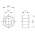 Šesťhranná matica M27 DIN 934 A2-70 000-056 (2)