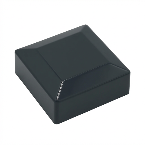 Nasadka daszek kapturek zaślepka na stĺpik oplotenia 80x80 grafitová 000-131 (1)