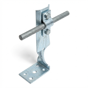 Uholník s doštičkou skrutka h=7cm pozinkovaný galvanicky