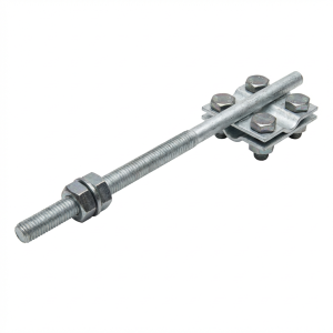 Napínacie držiak káblovej slučky pozinkovaná oceľ galvanicky