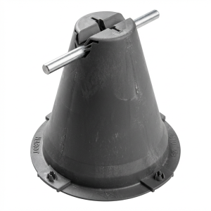 Betónový držiak z plastu h=10,5cm z plastu