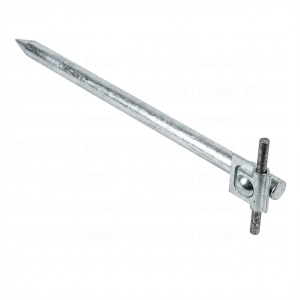 Kotva zarážacia so zámkom l=35cm pozinkovaná oceľ galvanicky