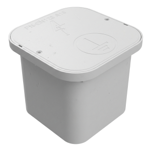 Kontrolná skrinka pozemná 200x200x165mm z plastu