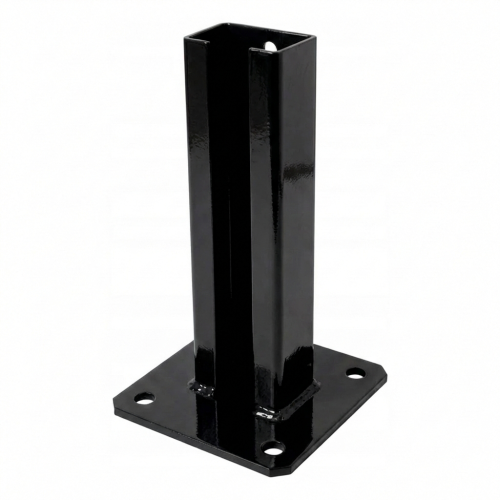 Základňa oplotenia 60x40 čierna RAL 9005 pozinkovaná 000-153 (1)