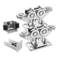 Balíček vozíkov 80 (6-rolkový) + príslušenstvo KIT pre samonosné posuvné brány