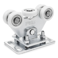 Pojazdový vozík 80 kladky plast