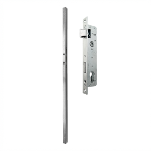 Stĺpik 40x40x1,5x1500 mm s kazetou a zámkom 90/20