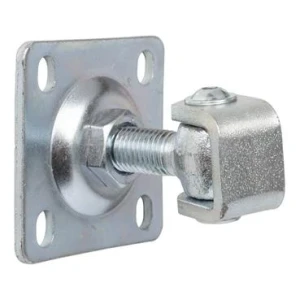 Nastaviteľný záves so štítom M16 80x80x3 mm, oko pozinkované