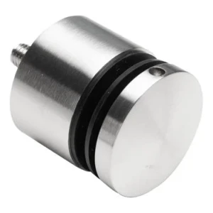 Bodový držiak skla fi 50/30/M10x70 sklo 8-17,52 mm AISI 304 plochý systém satén