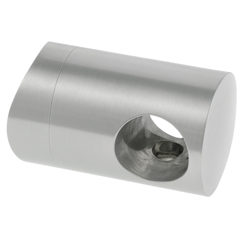 Priechodný držiak pre tyč/rúru fi 12 mm. systém pre rúru 42,4 mm, AISI 304 satén 000-290 (1)