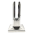 Zvislý držiak skla spigot 50x50/100x100 mm sklo 12-17,52 mm AISI 304 satén 000-291 (1)