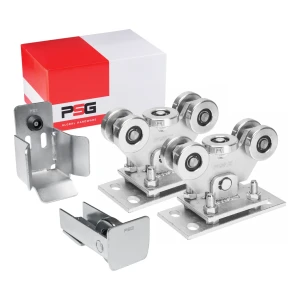 Súprava pojezdových vozíkov KIT pre samonosné posuvné brány 60 + príslušenstvo