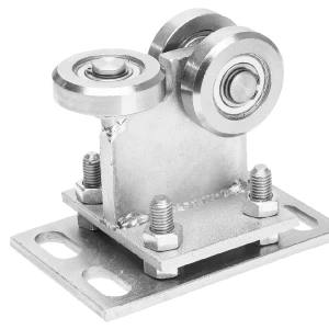 Jazdný vozík 80 3 kladky oceľový pre ľahké posuvné samonosné brány