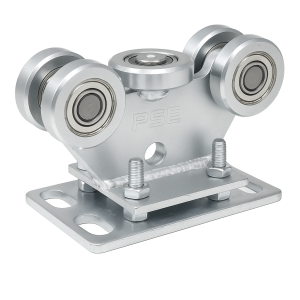 Jazdný vozík 80 oceľové kolieska na posuvnú bránu s reguláciou 5-kolieskový