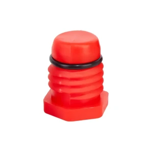 Zátka na skúšky tesnosti pre rúry 20 mm červená