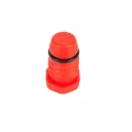 Zátka na skúšky tesnosti pre rúry 16 mm červená. 000-097 (4)