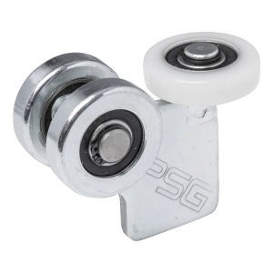 Vozík 3-rolkový pre závesné brány pre profil 60x60 mm 2 oceľové rolky + 1 rolka z plastu