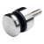 Bodový držiak skla fi 30/13/M8x40 sklo 6-12 mm AISI 304 plochý systém satén 000-295 (1)