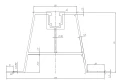 Montážny hliníkový profil H-70 pre trapézovú strechu s povrchovou úpravou EPDM PV-02-04 (1)