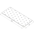 Perforovaná doštička tesársky spoj PP 9 80x200x2,0 000-366 (4)