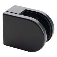 Držiak skla 6-10,76 mm 50x40x26 mm pin zamak systém plochý antracit