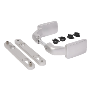 Locinox – hliníková anodizovaná kľučka so zámkom pre brány a branky