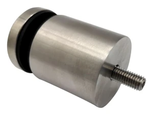 Bodový úchyt na sklo 8-17,52mm fi 50/50/M10x90 AISI304 plochý systém satén