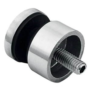 Bodový úchyt na sklo 6-12mm fi 30/13/M8x40 AISI304 systém plochý lesk
