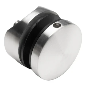 Bodový úchyt na sklo 8-17,52mm fi 50/8/M10x50 AISI304 satén