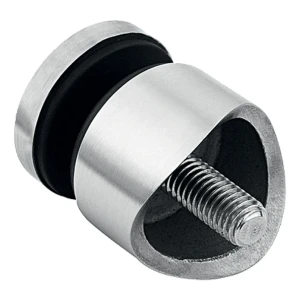 Bodový úchyt na sklo 6-12mm fi 30/13/M8x40 AISI304 systém 42,4 satén