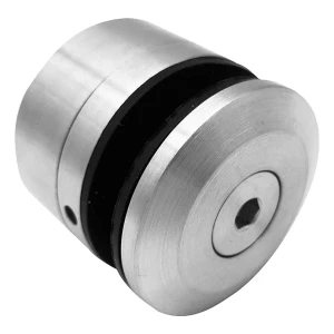 Bodový držiak skla 8-16,76mm fi 48/26/M10x38 na imbusový kľúč AISI304 satén plochý systém