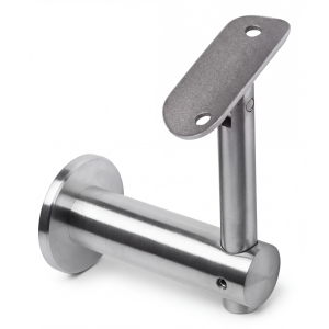 Kĺbové nástenné uchytenie zábradlia fi 50mm pre rúru 42,4mm AISI304 satén