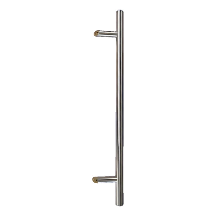 Dverová rukoväť jednostranná okrúhla 32×800 mm – nehrdzavejúca oceľ AISI 304, satén, upevnenie 45° 000-723 (1)