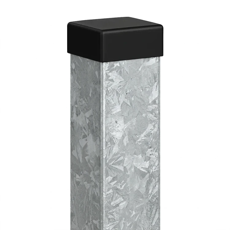 Stĺpik oplotenia 80x80x2 mm, dĺžka 2,4 mb, pozink 000-489 (1)