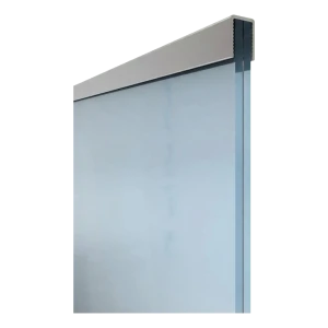 Kozza hliníkový obdĺžnikový úchyt 30,1 × 25 mm na sklo 16–21,52 mm – 5 m, matná anodizácia