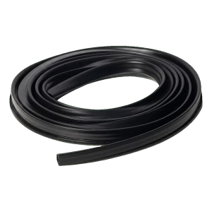 Kozza – tesnenie EPDM pre hliníkový úchyt na sklo 16–17,52 mm, 5 m, čierne