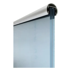 Kozza – hliníkový okrúhly pochwyt Ø40 mm na sklo 16–21,52 mm, dĺžka 5 m, matná anodizácia