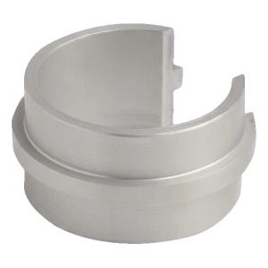 Kozza spojka zábradlia pre hliníkový okrúhly madlo fi 40 mm 180°