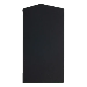 Kozza bočné ukončenie pre profil celoskleneného zábradlia KE 100 – tmavosivé